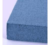 Coussins de Siège Rehausseur de Fauteuil Épais 10 cm Coussin de Siège Carré en Mousse Confortabpour Voiture Bureau Salon Intérieur Et Extérieur (45 X 45 X 10 cm Bleu Marine)