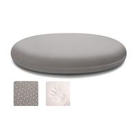 Coussins De Siège Ronds,Coussins De Chaise en Mousse À Mémoire, Galette De Chaise Rond en Velours Givré,Coussin De Siège Antidérapant pour Bureau De Jardin Tatami (Size:40cm,Color:Gris)