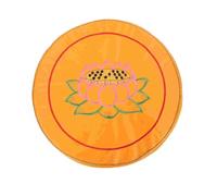 Coussins de sol coussin méditation oreiller Yoga traversin Tatami tapis siège assis Zafu Coussin rond de méditation(Yellow)