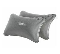 Coussins de voyage - Newgen Medicals - Mini coussins gonflables - Taie lavable - Lot de 2 - Gris