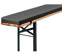 Coussins d'extérieur imperméables en mousse haute densité antidérapante lavable, parfait pour terrasse, salle à manger, canapé, banc, intérieur et extérieur 110 x 28 x 5 cm
