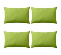 Vidaxl Oreiller D'extã©Rieur 4 Pcs 60 X 40 Cm Vert Pomme