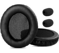 Coussins d'Oreilles de Remplacement Compatible avec Roccat ElO 7.1 AIR/ELO 7.1 USB/ELO X stéréo Casque de Jeu Coussinets d'Oreille avec Cuir protéiné Plus Doux/Mousse à mémoire de Forme