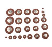 Coussins en Cuir pour Saxophone Soprano 28 Pièces Modèle Standard