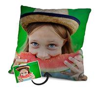 Coussins en Velours pour canapé. Coussin personnalisé avec Photo. Imprimé sur Les Deux côtés jusqu'à la Couture. Remplissage Inclus. Différentes Tailles. 65x65cm