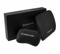 Coussins - Noblechairs - Pack de 2 - Mousse à mémoire de forme - Confort optimal - Soutien lombaire