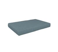 Coussins palettes Tissu lisse - Bleu - Assise 120x80 - 100% Polypropylène - Intérieur/Extérieur - POKAR