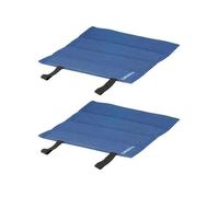 Coussins Pliables Isolants - Pearl - 2 Coussins - Bleu - Rectangulaire - Uni - Extérieur Multicolore