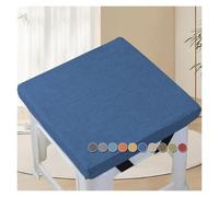 Coussins Pouf Ottomane Carré/Rectangulaire Coussins de siège pour Tabouret de Chaise, Coussins pour Jardin, Bureau, école, Patio, Bistro(#6,30x30x5cm)