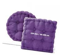 Coussins Pour Bancs de Jardin Banc Extérieur Canapé Décoratifs Chaise Coussin Tapis Sol Matelas Exterieur Epais Carrée Capitonné Banquette Palette Interieur Rond Rectangulaire(Violet,60x130 cm)