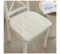 Coussins pour chaises de salle à manger, Coussins de chaise de salle à manger en pur coton, lot de 1/2/4 coussins de chaise de salle à manger en forme de U, coussin de siège de salle à manger avec att