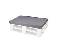 Coussins pour palettes, coussins pour bancs, grand coussin de sol, coussin de sol pour enfants, coussins de chaise, coussins de garding (120_x_80_cm, gris)