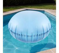 Coussins pour Piscine, Oreiller Gonflable Antivente pour Piscine 120x120cm, Kit d'Hivernage Résistant au Froid avec Corde pour Toute la Famille et Amis