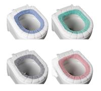 Coussins pour siège de toilettes, Coussin de siège de toilette multicolore(Mix Color 4pcs)