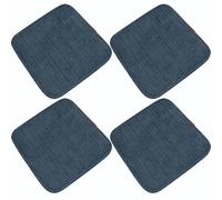 Coussins rehausseurs pour fauteuils, Lot de 4 : 35 cm/13,8 po. Fabriqués en Tissu de Lin, Ils sont de Bonne qualité, ne peluchent Pas et sont munis de Sangles et de Particules antidérapantes