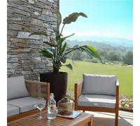 Linxor – Kit de coussins pour salon de jardin déhoussables 60 x 60 cm - Plusieurs coloris