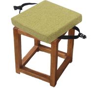 Coussins tabouret antidérapants 30x30x5 cm, usage école/jardin/bureau (modèle C4)