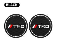 Coussretours De Gobelet À Eau Diamant Pour Voiture Non Ald,Biscuits,Polymères De Silicone,Toyota Trd,Rav4,Land Cruiser,Camry,Highlander,Pra,Cortrustback, - Type For Trd-2pcs