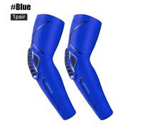 Coussretours De Soutien Du Coude Crash Verde Sport,Attelle De Coude,Manchon De Compression Des Bras,Basket-Ball En Plein Air,Football,Protecteur De Vélo,1 Paire - Type 1 Pair - Blue-M