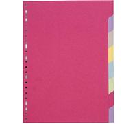 COUTAL Jeu de 8 intercalaires format A4 Carte Recyclée 170g