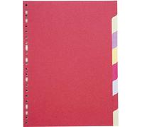 COUTAL Jeu de 8 intercalaires format A4 Carte Recyclée 220g