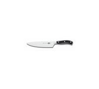 Victorinox Grand Maître, Couteau de chef professionnel, Lame extra-tranchante, tranchant droit, 15 cm, Manche plastique robuste, Acier inoxydable, noir