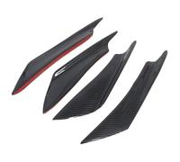 Couteau à Air de becquet de diffuseur de séparateur de Canard d'aileron de pare-chocs de voiture de Fiber de carbone D'aération latérale de voiture Garniture(2carbon fibre)