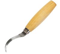 Morakniv Couteau cuillère 163 – Acier inox, manche bouleau, double tranchant