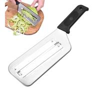 Couteau À Déchiqueter En Acier Inoxydable, Trancheuse À Chou, Trancheuse Double Couche, Lames Tranchantes, Coupe-julienne Durable, for La Préparation De Salades Et De Sautés(Black)