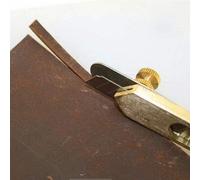 Couteau À Découper En Cuivre Pour Lame Cuir, Outils D'artisanat Du Cuir, Coupe-Incision Bricolage Outil De Coupe Du Cuir 1 Pièce