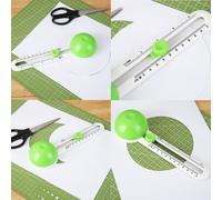 Couteau À Découper Rond Pour Patchwork, Boussole, Coupe Circulaire Pour Cartes De Scrapbooking, Bricolage, Outils De Découpe De Papier