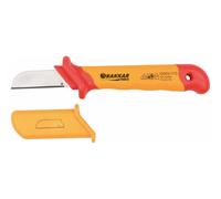 Couteau à dégainer droit 180mm isolé 1000V - DRAKKAR TOOLS - 69835