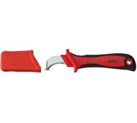 Wiha Couteau à dénuder 36053 pour câbles ronds Longueur 200 mm