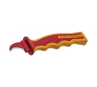 Couteau à dénuder sur carte SB 2042K-S 1000V Poignée de sécurité ergonomique en matière plastique tenace et élastique, résistante aux chocs Isolation selon DIN EN/IEC 60900