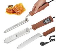 Couteau à Désoperculer Le Miel, Couteau à Désoperculer électrique En Acier Inoxydable, Contrôle De Température 50-180℃, Fonction Mémoire Pour L'apiculture, Couteau De Chauffage Du Miel Portable