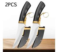 Couteau À Désosser En Acier Inoxydable,Cuisine Japonaise,Chef,Boucher,Viande,Pêche,Coupe,Épluchage Opaque - Type 2pcs