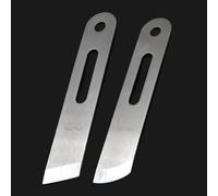 Couteau à effiler le cuir WUTA, outil à parer, acier inoxydable martensitique 420B, découpe professionnelle du cuir (Set F-2 Stücke,Rechte Hand)