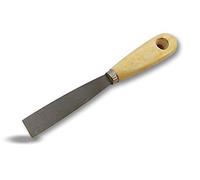 Couteau à enduire acier poli | Lot de 3 | Spatule grattoir | Largeur 20 mm | Mastic apprêt enduit | Gratter lisser enduire décoller appliquer mastiquer boucher Batiment | Kibros W110_020x3