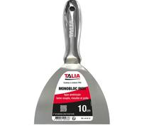 Couteau à enduire monobloc type américain inox 10cm - TALIAPLAST - 440433