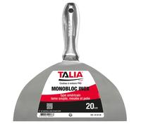 Couteau à enduire monobloc type américain inox 20cm - TALIAPLAST - 440436