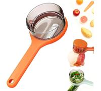 Couteau à éplucher avec boîte de rangement, 2 couteaux à éplucher avec boîte de rangement, éplucheur de fruits et légumes avec récipient, gadgets d'éplucheur double face en acier inoxydable (1 pièce