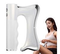 Couteau à Fascias électrique, Relaxation Musculaire, Massage Par Microcourant, éCran Lcd, Vibrations, Grattoir Chauffant Pour Le Corps, Masseur, Grattoir MéDical, 3 Niveaux RéGlables,A
