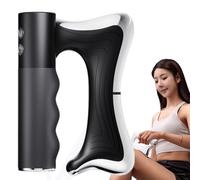 Couteau à Fascias électrique, Relaxation Musculaire, Massage Par Microcourant, éCran Lcd, Vibrations, Grattoir Chauffant Pour Le Corps, Masseur, Grattoir MéDical, 3 Niveaux RéGlables,B