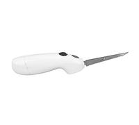 Couteau à Filet électrique sans Fil, Coupe-aliments électrique Portable alimenté par Batterie pour Découper le Steak, le Porc, le Poulet et le Pain, Lames Amovibles en Acier