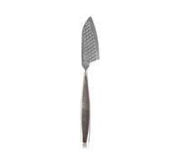 Couteau à Fromage Pâte Dure Monaco+ No. 9 de Boska/Fromages à pâtes très dures/Lame très tranchante/À motif gaufré/Argent / 21,2 cm
