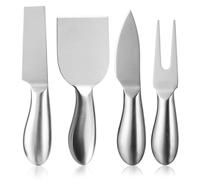 Couteau À Fromage En Acier Inoxydable, Ustensiles De Cuisine, Outils De Cuisson, Outils De Cuisine, Outil Multi-Outil De Coupe De Fromage 4 Pièces