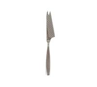 Couteau à Fromage Pâte Semi-Dure Monaco+ No. 5 de Boska/Antiadhésif/Fromages à pâte molle et semi-dure/Pointe forchue/Argent / 24 x 3,2 x 0,9 cm