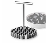 Couteau À Grille En Acier Inoxydable Pour Découper La Gelée D'herbe, Coupe-gelée D'herbe, Blocs Uniformes, Facile À Nettoyer, Pour Pudding, Tofu, Garnitures De Thé Au Lait Et Fromage Frais