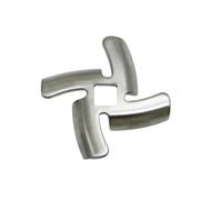 Couteau À Hacher, Lame De Hachoir À Viande #5, Pièces De Couteau De Hachoir | Compatible avec KitchenAid KSMFGA MK-MG1000 Compatible avec Braun G1100 G1300K 1 pièce