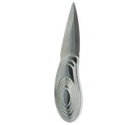 Point-Virgule couteau à huîtres professionnel avec poignée en inox, ustensile de cuisine, 15.5cm